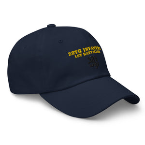 Dad hat - Army - 1st Battalion 28th Infantry - Hat