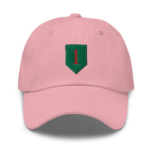 Dad hat - Army - 1st Infantry Division wo Txt