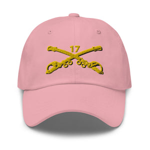 Dad hat - Army - 17th Cavalry Branch wo Txt