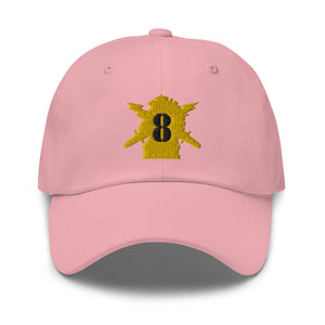 Dad hat - Army - PSYOPS w 8th Battalion Numeral - Line X 300 - Hat