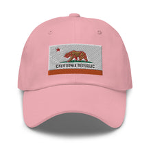 Load image into Gallery viewer, Dad hat - Flag - California
