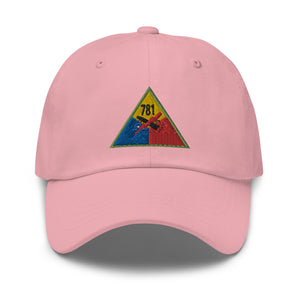 Dad hat - Army - 781st Tank Battalion SSI