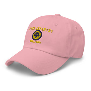 Dad hat - Army - 44th Infantry Division X 300 - Hat