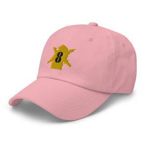 Dad hat - Army - PSYOPS w 8th Battalion Numeral - Line X 300 - Hat