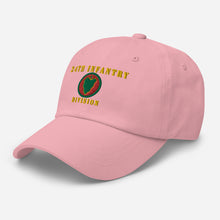 Load image into Gallery viewer, Dad hat - 24th Infantry Division X 300
