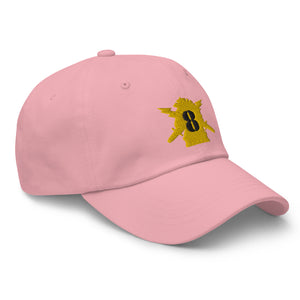 Dad hat - Army - PSYOPS w 8th Battalion Numeral - Line X 300 - Hat