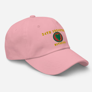 Dad hat - 24th Infantry Division X 300