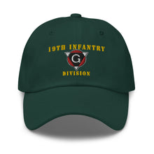 Load image into Gallery viewer, Dad hat - Army - 19th Infantry Division X 300 - Hat
