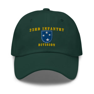 Dad hat - Army - 23rd Infantry Division X 300 - Hat