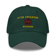 Load image into Gallery viewer, Dad hat - Army - 27th Infantry Division X 300 - Hat
