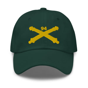 Dad hat - Army - 94th Field Artillery Regiment - Arty Br wo Txt