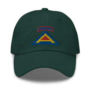 Dad hat - Army - 56th Artillery Brigade - 7th Army w Pershing Tab wo Txt