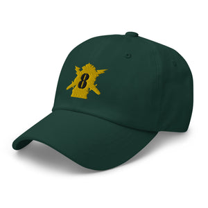 Dad hat - Army - PSYOPS w 8th Battalion Numeral - Line X 300 - Hat