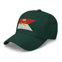 Load image into Gallery viewer, Dad hat - Army - 1st Squadron, 180th Cavalry Regiment - Guidon
