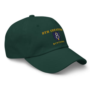 Dad hat - Army - 8th Infantry Division - Hat