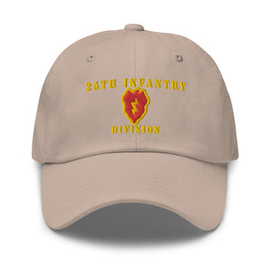 Dad hat - Army - 25th Infantry Division X 300 - Hat