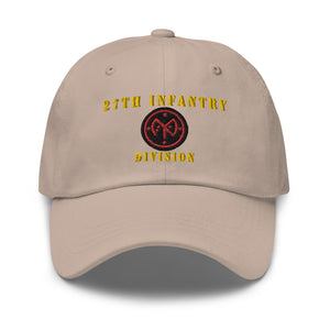 Dad hat - Army - 27th Infantry Division X 300 - Hat