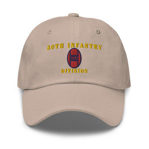 Dad hat - Army - 30th Infantry Division X 300 - Hat