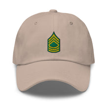 Load image into Gallery viewer, Dad hat - Army - Master Sergeant - MSG wo Txt
