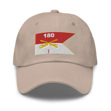 Load image into Gallery viewer, Dad hat - Army - 1st Squadron, 180th Cavalry Regiment - Guidon
