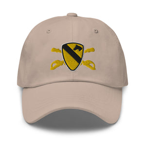 Dad hat - Army - 1st Cavalry Division - SSI  w Br X 300