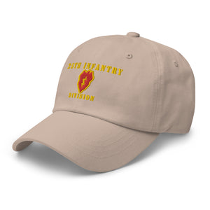 Dad hat - Army - 25th Infantry Division X 300 - Hat