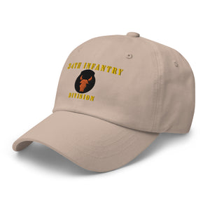 Dad hat - Army - 34th Infantry Division X 300 - Hat