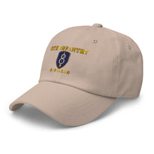 Load image into Gallery viewer, Dad hat - Army - 8th Infantry Division - Hat
