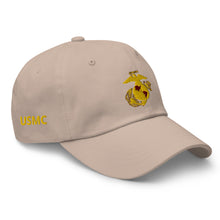 Load image into Gallery viewer, Dad Hat - Marine Corps Embroidered
