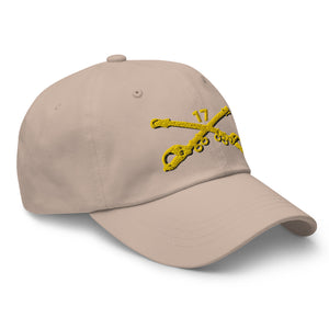 Dad hat - Army - 17th Cavalry Branch wo Txt