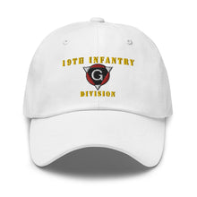 Load image into Gallery viewer, Dad hat - Army - 19th Infantry Division X 300 - Hat
