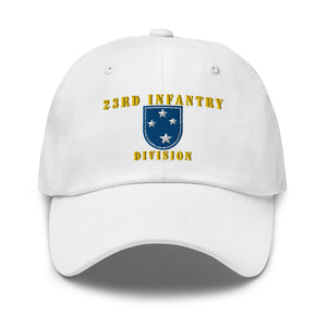 Dad hat - Army - 23rd Infantry Division X 300 - Hat