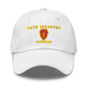 Dad hat - Army - 25th Infantry Division X 300 - Hat