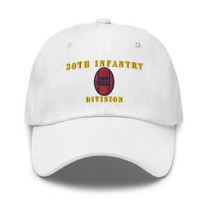 Dad hat - Army - 30th Infantry Division X 300 - Hat