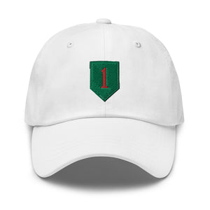 Dad hat - Army - 1st Infantry Division wo Txt