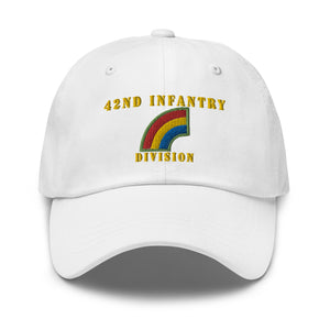 Dad hat - Army - 42nd Infantry Division X 300 - Hat