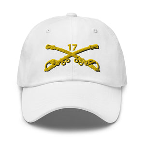 Dad hat - Army - 17th Cavalry Branch wo Txt