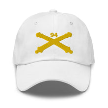 Load image into Gallery viewer, Dad hat - Army - 94th Field Artillery Regiment - Arty Br wo Txt
