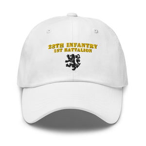 Dad hat - Army - 1st Battalion 28th Infantry - Hat