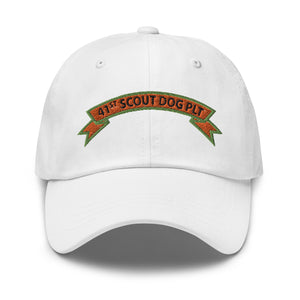 Dad hat - Army - 41st  Scout Dog Platoon wo Txt