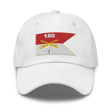 Load image into Gallery viewer, Dad hat - Army - 1st Squadron, 180th Cavalry Regiment - Guidon
