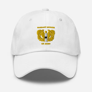 Dad hat - Emblem - Warrant Officer - WO1 X 300