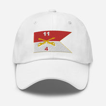 Load image into Gallery viewer, Dad hat - 4th Squadron, 11th Armored Cavalry Regiment - Guidon
