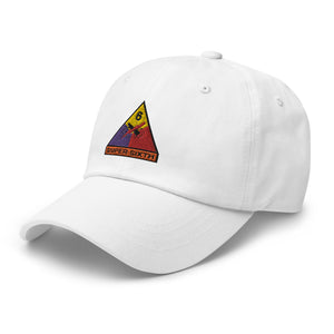 Dad hat - Army - 6th Armored Division - Super Sixth wo Txt