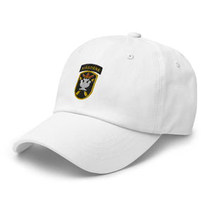 Dad hat - SOF - JFK Special Warfare Center - School SSI wo Txt w white