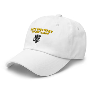 Dad hat - Army - 1st Battalion 28th Infantry - Hat