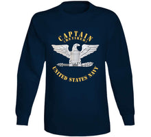 Load image into Gallery viewer, Navy - Captain - Cpt - Retired X 300 T Shirt
