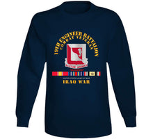 Load image into Gallery viewer, Army - 19th Engineer Battalion - Iraq War W Svc Classic T Shirt, Crewneck Sweatshirt, Hoodie, Long Sleeve
