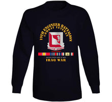 Load image into Gallery viewer, Army - 19th Engineer Battalion - Iraq War W Svc Classic T Shirt, Crewneck Sweatshirt, Hoodie, Long Sleeve
