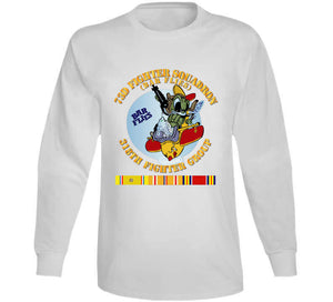 Aac - 73d Fighter Squadron - 318th Fighter Group - Wwii W Svc Classic T Shirt, Crewneck Sweatshirt, Hoodie, Long Sleeve